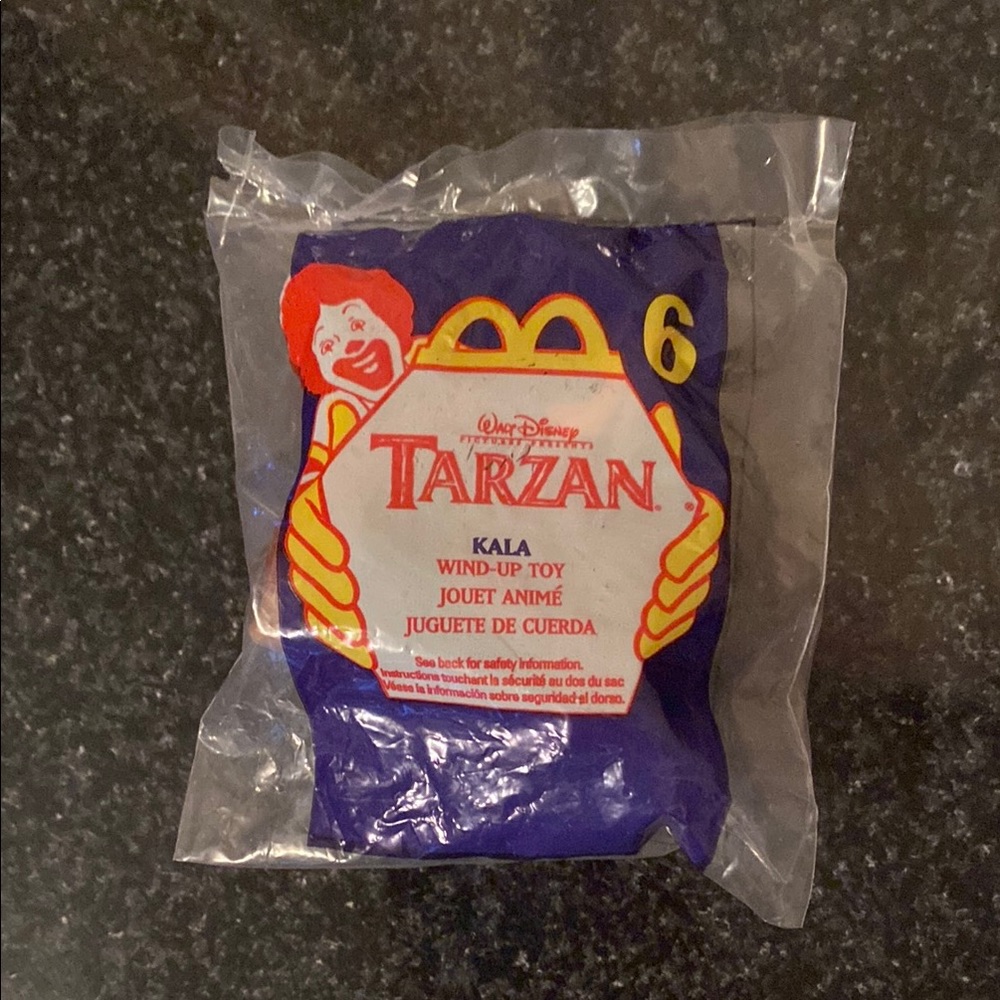 Vintage Tarzan Kala McDonald's Happy Meal Toy